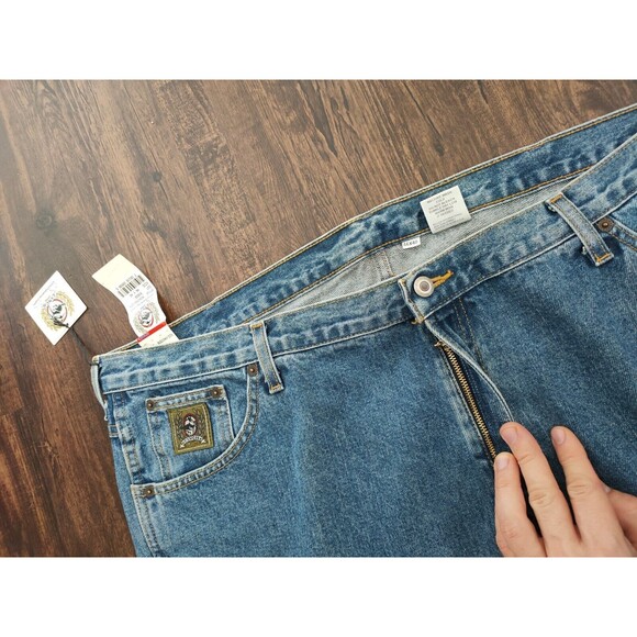 CINCH Men's Relaxed Fit Green Label Medium Stonewash Blue Jeans Sz 46x40 - Picture 2 of 11